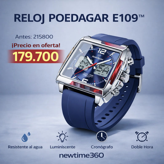 RELOJ POEDAGAR E109
